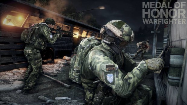 Action from the video game Medal of Honor: Warfighter.