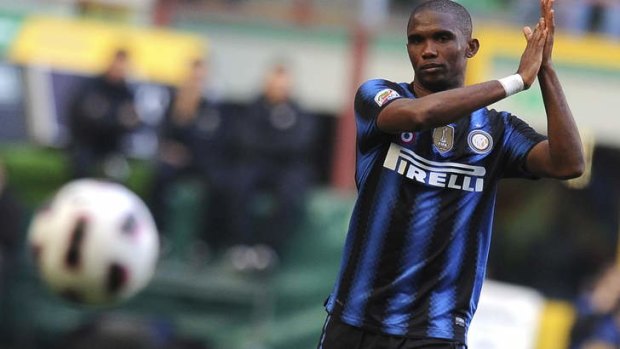 One of the game's compelling personalities: Former Inter Milan star Samuel Eto'o is set to play for Chelsea.