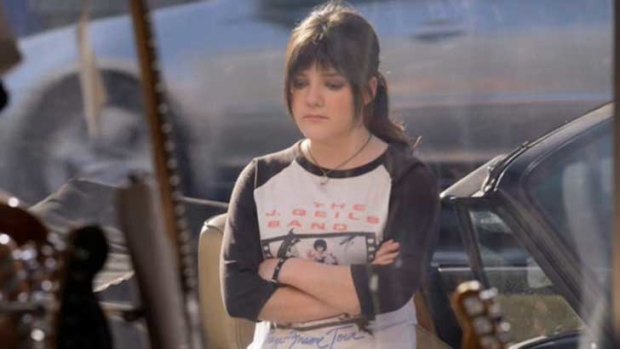 Reason to look glum? Madeleine Martin (Becca) from <i>Californication</i> - just one of the characters studied in an analysis of Hollywood portayals of menstruation.