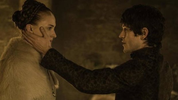 The scene that proved too much for some viewers: Ramsay and Sansa on their wedding night.