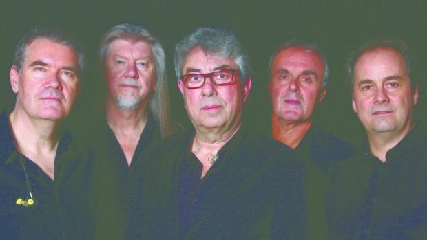 Graham Gouldman (centre) says the 1970s 10cc lineup were more interested in making records than having their presence felt as a stage act.