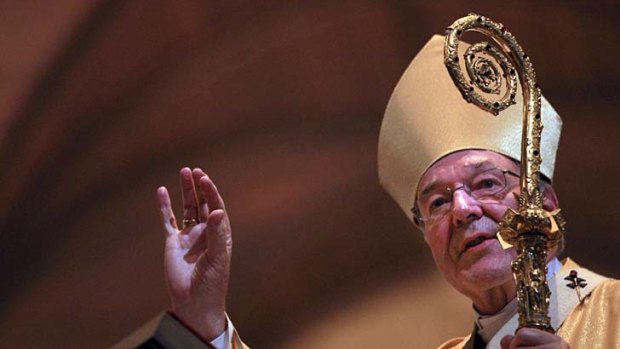 Fearless in his defence of priests: Cardinal George Pell.