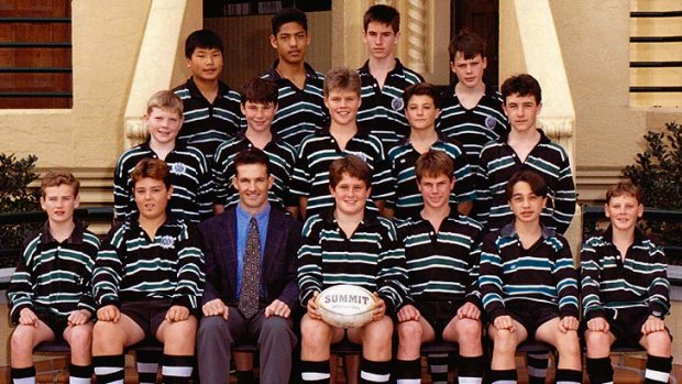 Before James Horwill was Wallaby captain, he was the captain of the Brisbane Boys College under 13As.
