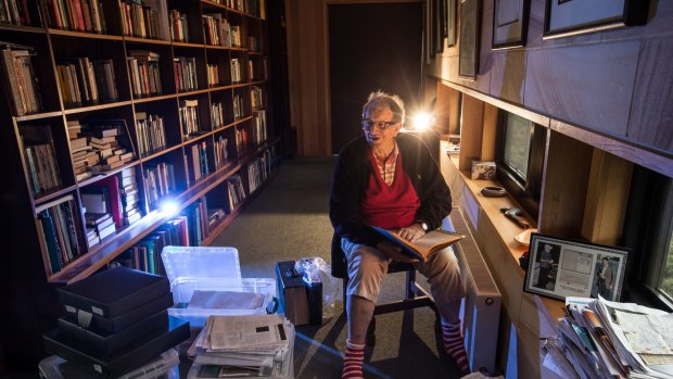 Brian Bourke is donating a lifetime of documents, diaries and letters to the State Library. 
