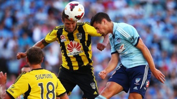 Vital clash: Sydney must overcome the Wellington Phoenix this weekend to keep on track for a semi-final berth.