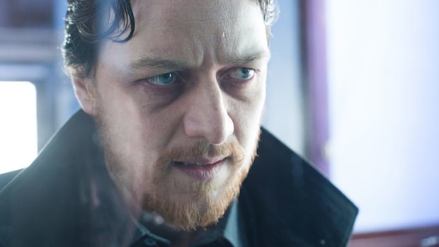 James McAvoy plays an ambitious yet self-destructive detective in <i>Filth</i>.