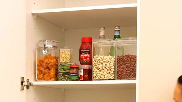 Out with the old and in with the new ... Re-organising the pantry.