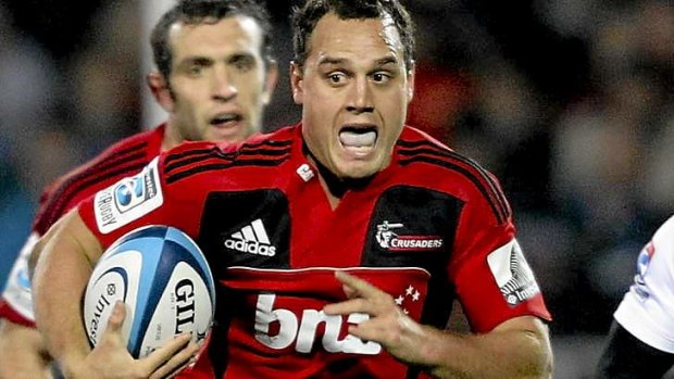 Israel Dagg will start the 2013 season on the wing for the Crusdaers.