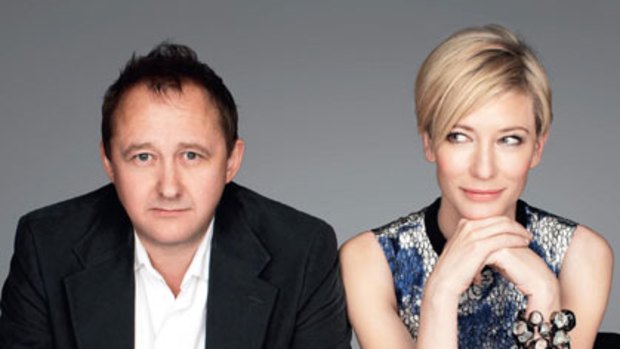 Cate Blanchett and her husband Andrew Upton. The couple are the co-directors of the Sydney Theatre Company.