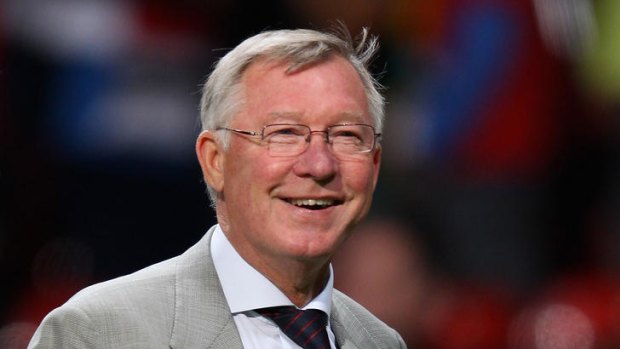Feud over ...  Sir Alex Ferguson has made peace with the BBC.