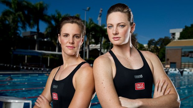Leading the charge: Australian swimmers Bronte and Cate Campbell.