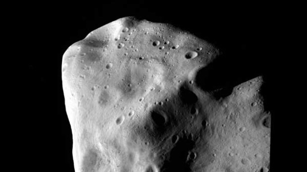The asteroid Lutetia photographed from the Rosetta ... space agency scientists say knowing its mass and density could one day be a lifesaver.