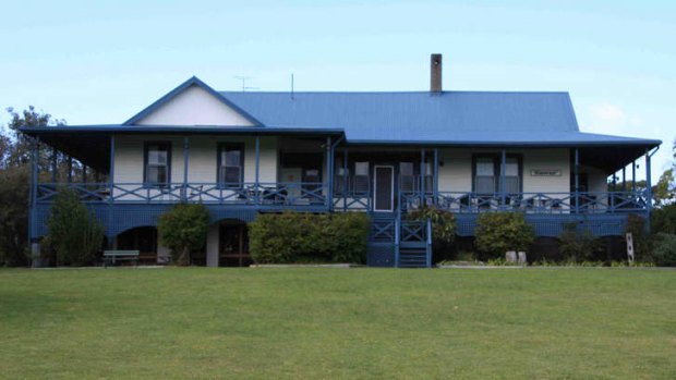 Secluded comfort: The sprawling Fraser Island Retreat homestead.