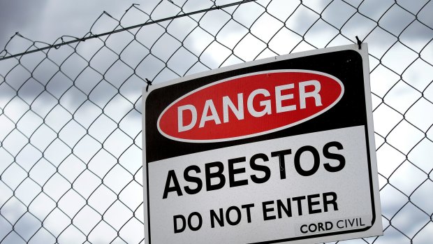 There are fears asbestos is coming into the country from overseas.