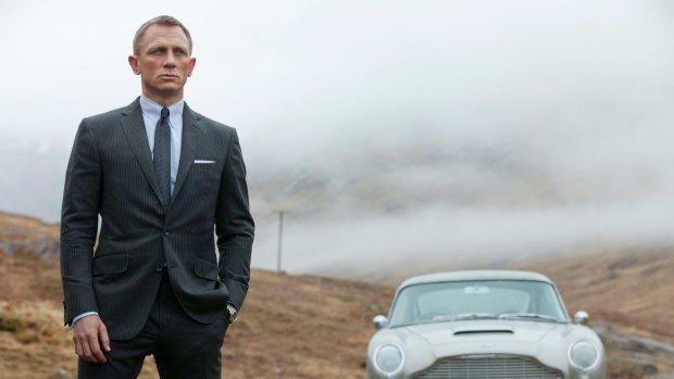 Razor sharp Tom Ford suits have become a signature of the modern James Bond. 