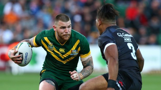Leadership role: Josh Dugan sees himself as a leader now, after coming through off-field dramas early in his career.