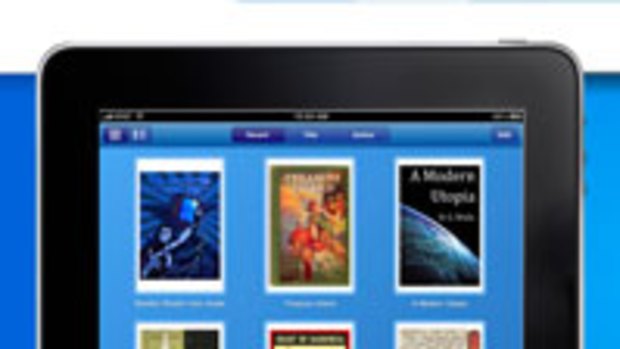Bluefire Reader for the iPad.