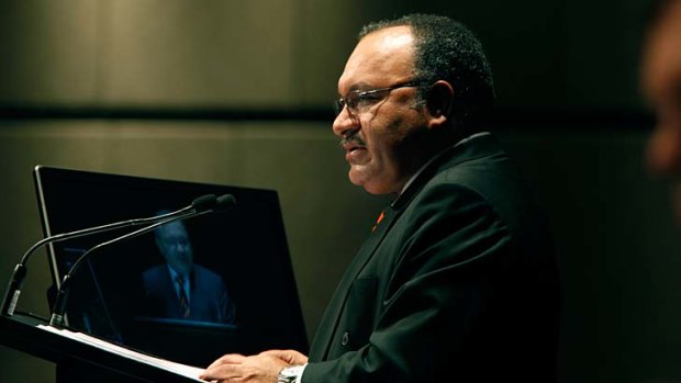 PNG Prime Minister Peter O'Neill has been issued with an arrest warrant.