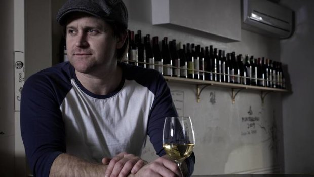 No stranger to wine ... actor and wine enthusiast Jake Allan.