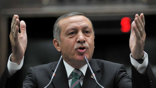 Turkish Prime Minister Recep Tayyip Erdogan.