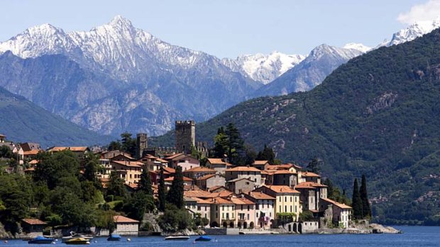 Further afield ... Lake Como near Milan.
