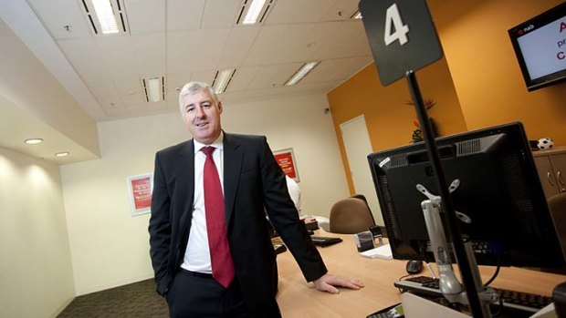NAB chief Cameron Clyne plans for more business through digital channels.