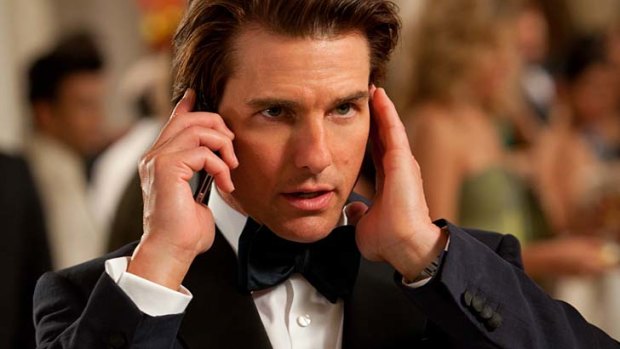 Still on the hunt ... Tom Cruise in Mission Impossible - Ghost Protocol.