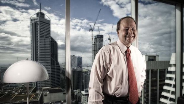 A "disappointing reaction that doesn't recognise the underlying value of the organisation" ... the appointment of Don Voelte, pictured, as Seven West's new chief executive didn't stir investors the way Ryan Stokes had hoped.