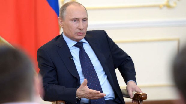 Power rules: Putin took Crimea because he could.