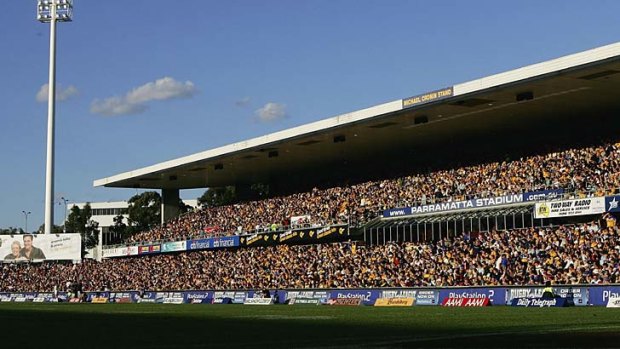 Refurbishment plan: Parramatta Stadium.