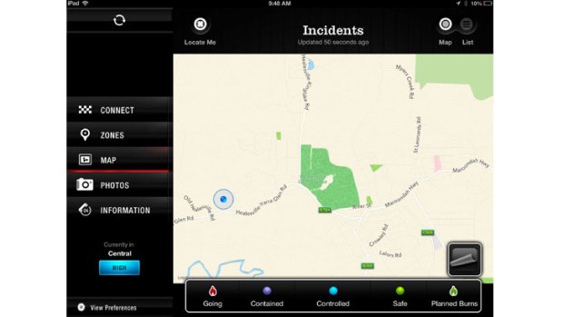 A screenshot of the FireReady app.