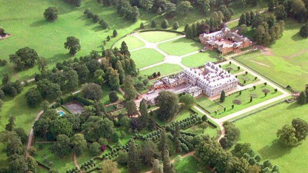 Peaceful ... Princess Diana is buried on the grounds of the Spencer family estate.