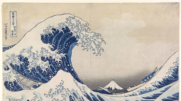 Hokusai's <i>The Great Wave off Kanagawa</i>.