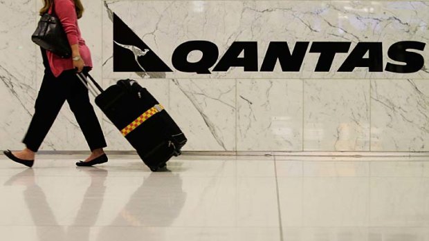 "Holding passengers to ransom" ... Qantas staff will stop work next Tuesday.