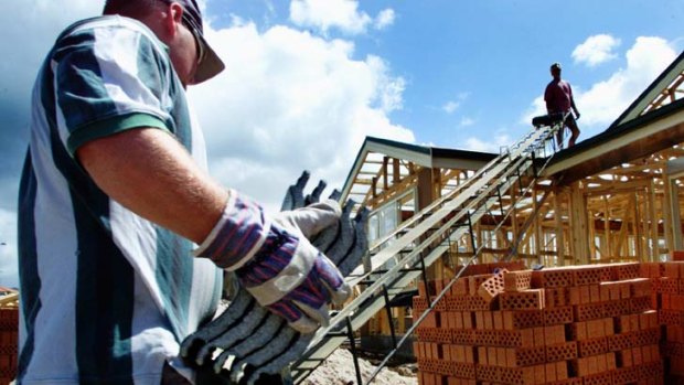 ‘‘Brisbane and the Gold Coast struggle with weak construction and a weak housing market, while to the north the struggle is about how to find and house workers" ... economist David Rumbens.