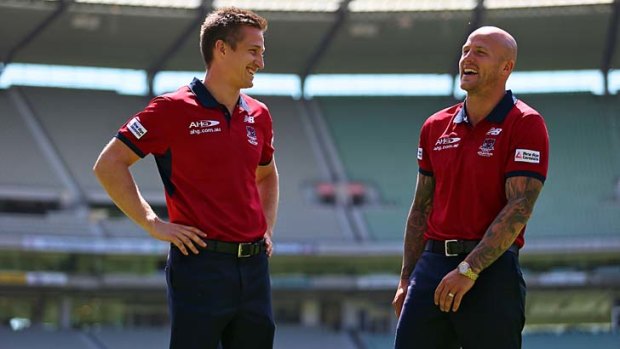 Nathan Jones and Jack Grimes aim to help the Demons deliver this season.