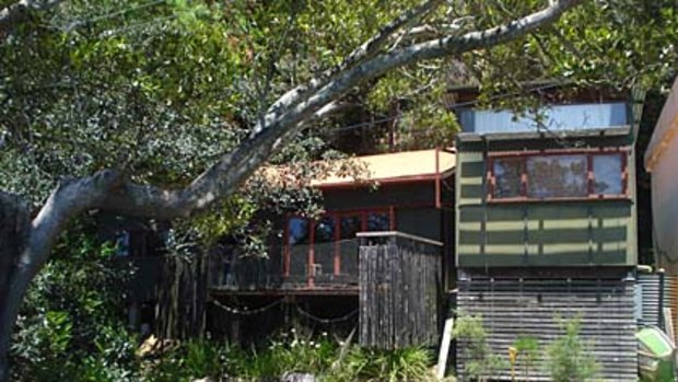 Waterfront paradise ... the cottage at Patonga.