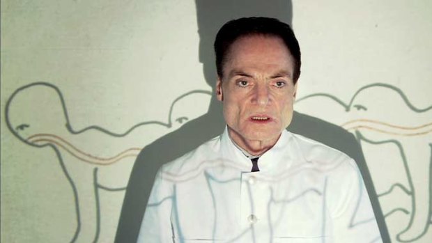 Dieter Laser as Dr. Heiter in <i>Human Centipede (First Sequence)</i> the prequel to Full Sequence.