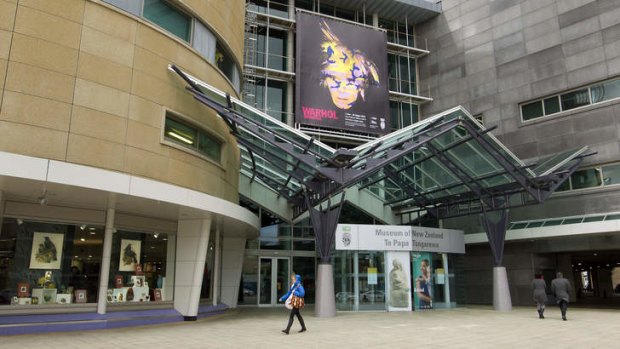 Fits right in: Te Papa's Warhol: Immortal reinforces the museum's 'kooky' vibe.