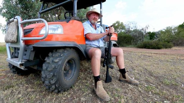 Gun safety training is imperative: Trevor Allen, above, and the Bronze Wing Ammunition plant.