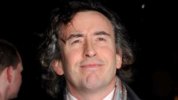 Speaking his mind ... Steve Coogan.