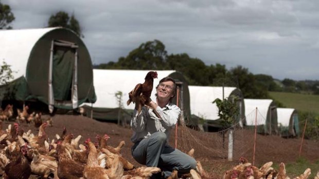 Best-laid plans &#8230; Simon Cripps-Clark says there has been a ''huge loss of confidence in free range'' due to inaccurate labelling.