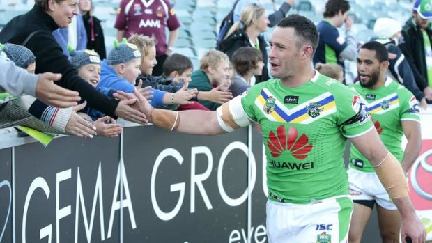 Canberra Raiders player Brett White is expected to make a decision on his future within the next month.