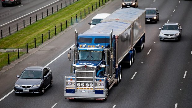 Trucks feature disproportionately in serious crashes, figures show.