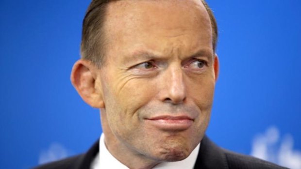 Curious overseas commitments: Prime Minister Tony Abbott.