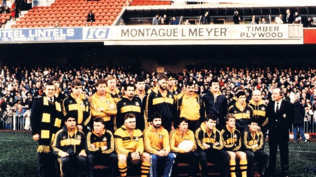 Peerless: The Wallabies' 1984 rugby grand slam tourists.