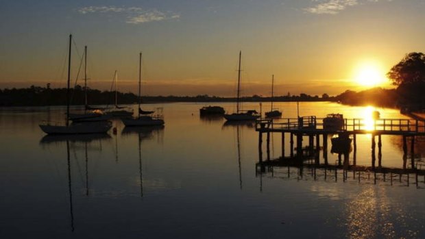 Entrant into The Canberra Times' summer photo competition. Sunrise at Port Macquarie.