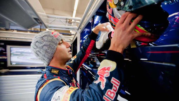 Red Bull's Daniel Ricciardo ... a strong contender for Toro Rosso in 2012.