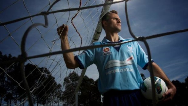 Crunch time: Richard Garcia knows the Sky Blues have a big challenge ahead of them.