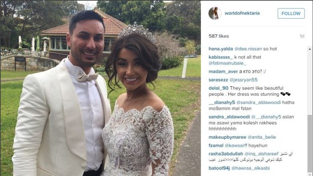 The wedding of Auburn deputy mayor Salim Mehajer and his partner Aysha. 